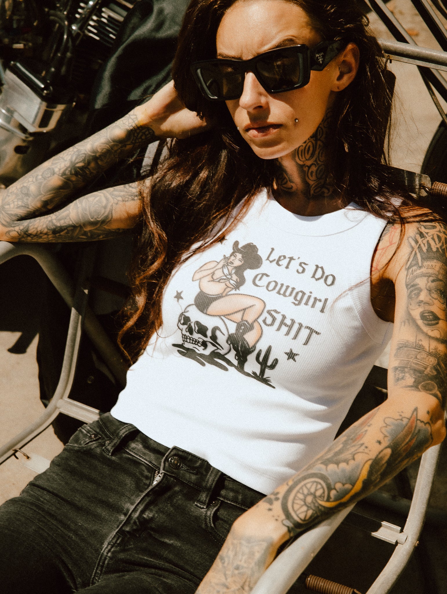 Cowgirl Crop Tank