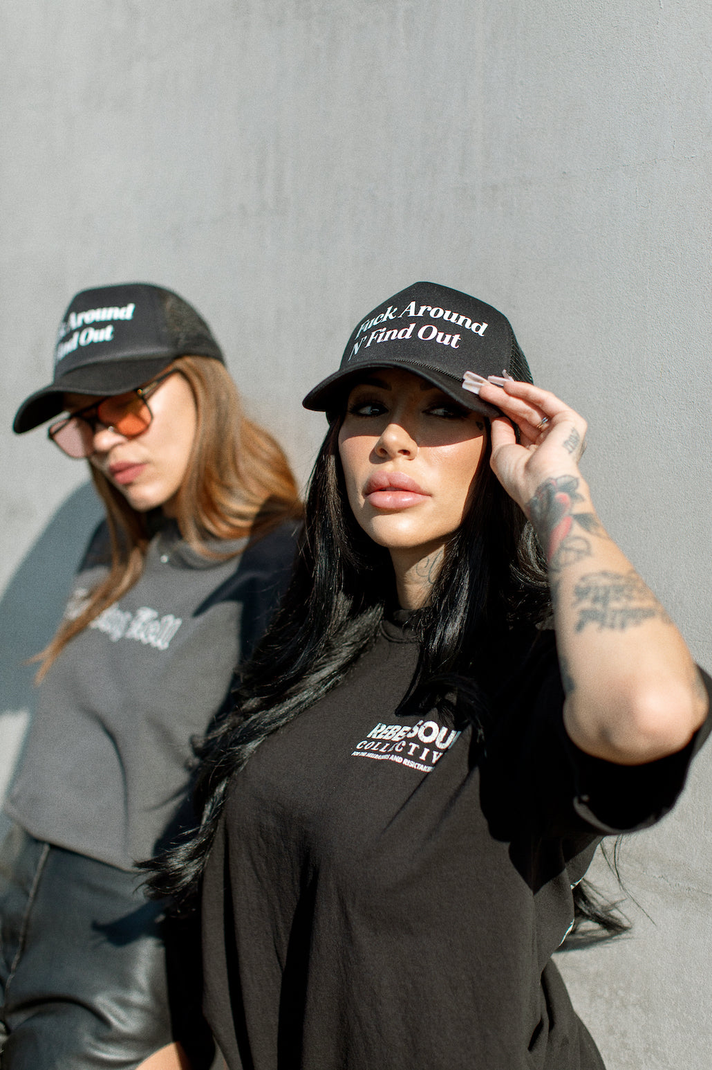 Find Out Trucker Hat - REBEL SOUL COLLECTIVE